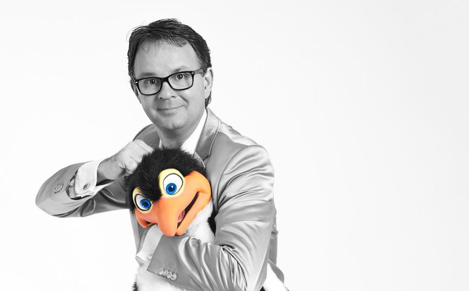 kindershow door goochelaar Peter Vogel