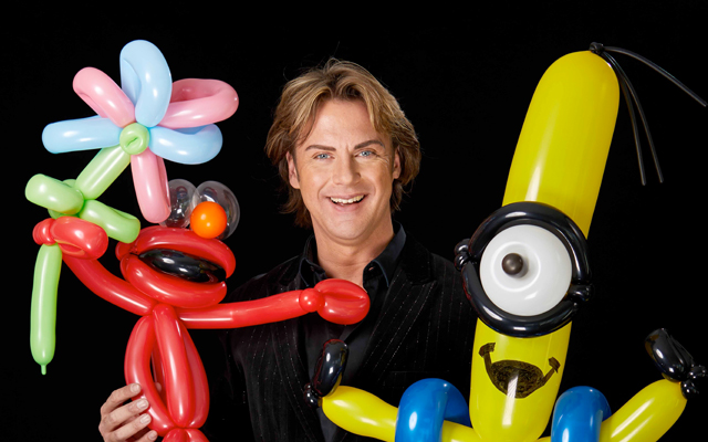 ballonartiest, ballonkunstenaar martijn martell
